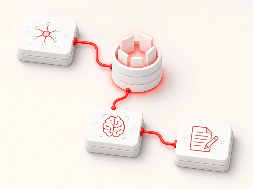 Illustration of the RAG-Integrated Multi-Agent System pattern
